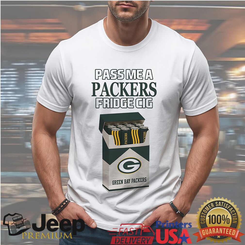Green Bay Packers Fridge Cig T Shirt Funny Beer Pack Fan Shirt Green Bay Packers Fridge Cig T Shirt Funny Beer Pack Fan Shirt