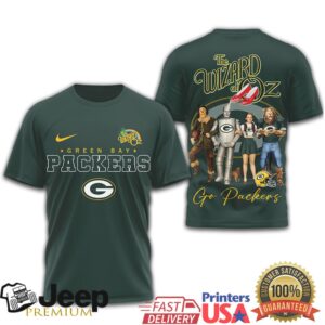Green Bay Packers x The Wizard of Oz Emerald City Fan T Shirt