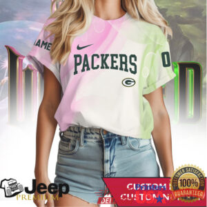 Green Bay Packers x Wicked Musical Custom Name & Number T Shirt
