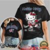 Hello Kitty Italia Baseball World Mascot Graphic T Shirt BlueBlackWhite Hello Kitty Italia Baseball World Mascot Graphic T Shirt BlueBlackWhite