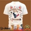 Denver Broncos International Cat Day Paw Print Graphic T Shirt Denver Broncos International Cat Day Paw Print Graphic T Shirt