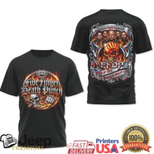 Five Finger Death Punch 20th Anniversary World Tour 2026 T Shirt