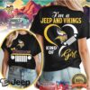 I’m a Jeep and Washington Commanders Kind of Girl T Shirt Commanders Fan I’m a Jeep and Washington Commanders Kind of Girl T Shirt Commanders Fan