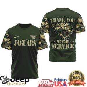 Jacksonville Jaguars Military Honor Camo Sleeve Graphic T Shirt Jacksonville Jaguars Military Honor Camo Sleeve Graphic T Shirt