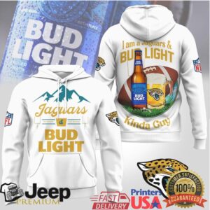 Jacksonville Jaguars x Bud Light I Am A Jaguars & Bud Light Kinda Guy Girl T Shirt