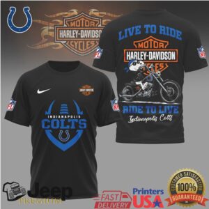 Jimmy Buffett x Indianapolis Colts Parrot Head NFL Tribute T Shirt