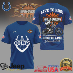 Jimmy Buffett x Indianapolis Colts Parrot Head NFL Tribute T Shirt