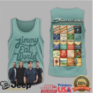 Jimmy Eat World Band Photo & Album Discography Teal Apparel