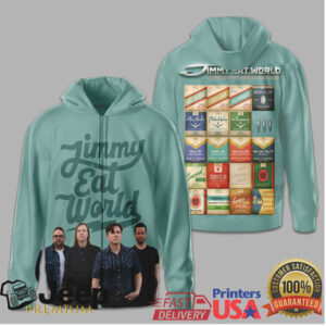 Jimmy Eat World Band Photo & Album Discography Teal Apparel