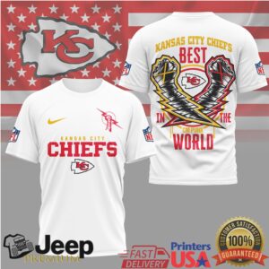 Kansas City Chiefs CM Punk Best In The World Crossover T Shirt Kansas City Chiefs CM Punk Best In The World Crossover T Shirt