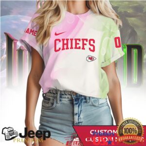 Kansas City Chiefs x Wicked Collaboration Style Shirt Custom Name & Number