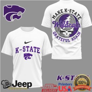 Kansas State Wildcats Make K State Grateful Again T Shirt
