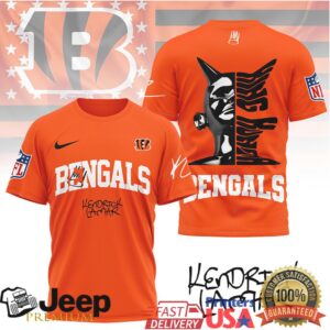 Kendrick Lamar x Cincinnati Bengals NFL Graphic T Shirt