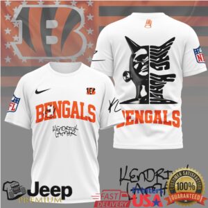 Kendrick Lamar x Cincinnati Bengals NFL Graphic T Shirt