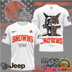 Kendrick Lamar x Cleveland Browns NFL Graphic T Shirt