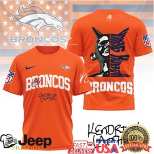 Kendrick Lamar x Denver Broncos NFL Graphic T Shirt