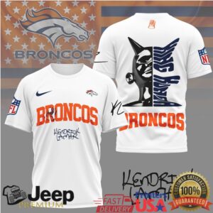 Kendrick Lamar x Denver Broncos NFL Graphic T Shirt