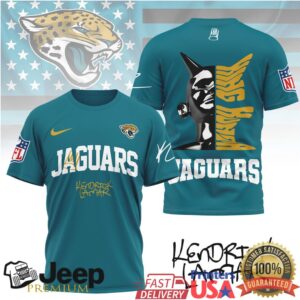 Kendrick Lamar x Jacksonville Jaguars Graphic NFL Mashup T shirt