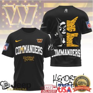 Kendrick Lamar x Washington Commanders NFL Graphic T Shirt