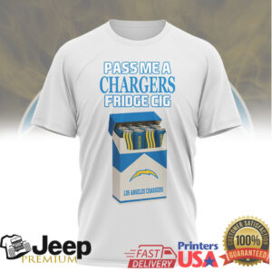 Los Angeles Chargers Fridge Cig T Shirt Funny Bolts Fan Gear