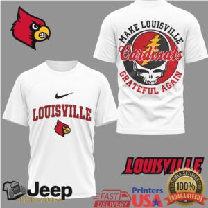 Louisville Cardinals Make Louisville Grateful Again Vintage Style T Shirt