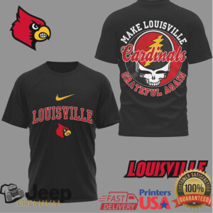 Louisville Cardinals Make Louisville Grateful Again Vintage Style T Shirt