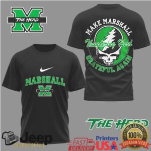 Marshall Thundering Herd Grateful Dead Make Marshall Grateful Again T Shirt