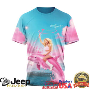 Megan Moroney Cloud 9 Tour All Over Print Dolphin T Shirt