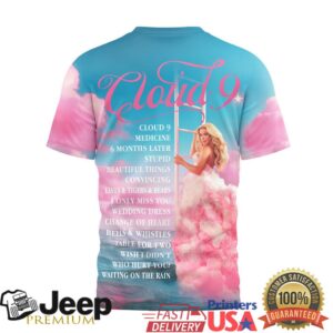Megan Moroney Cloud 9 Tour All Over Print Dolphin T Shirt