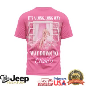 Megan Moroney “Way Down to Cloud 9” Pink Photo T Shirt