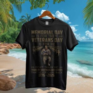 Memorial Day vs Veterans Day T Shirt 1776 2026 Honor The Fallen Memorial Day vs Veterans Day T Shirt 1776 2026 Honor The Fallen