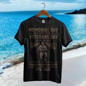 Memorial Day vs Veterans Day T Shirt 1776 2026 Honor The Fallen