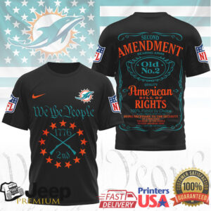 Miami Dolphins 1776 2nd Amendment American Bill of Rights Patriotic T Shirt Miami Dolphins 1776 2nd Amendment American Bill of Rights Patriotic T Shirt