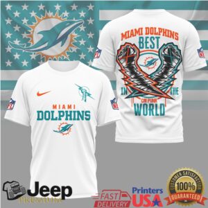 Miami Dolphins CM Punk Best In The World Graphic T Shirt Miami Dolphins CM Punk Best In The World Graphic T Shirt
