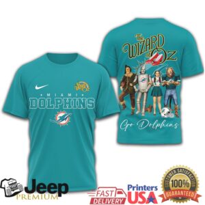 Miami Dolphins x The Wizard of Oz “Go Dolphins” Character Shirt
