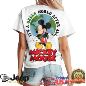 Mickey Mouse Earth Day Be Kind To Our Planet Eco Friendly Graphic T Shirt Mickey Mouse Earth Day Be Kind To Our Planet Eco Friendly Graphic T Shirt