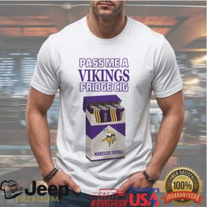 Minnesota Vikings Fridge Cig T Shirt Funny Skol Beer Parody Minnesota Vikings Fridge Cig T Shirt Funny Skol Beer Parody