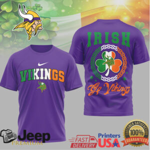 Minnesota Vikings Irish Pride St. Patrick's Day Celtic Tee