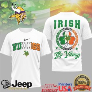 Minnesota Vikings Irish Pride St. Patrick's Day Celtic Tee