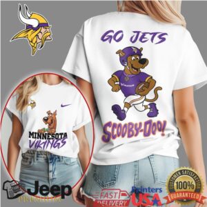 Minnesota Vikings Scooby Doo Football Go Vikings T Shirt