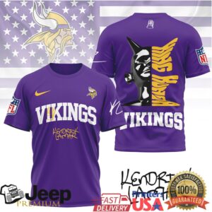 Minnesota Vikings x Kendrick Lamar Artist Series Fan T Shirt