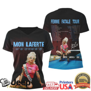 Mon Laferte Femme Fatale North America Tour 2026 Concert Merchandise