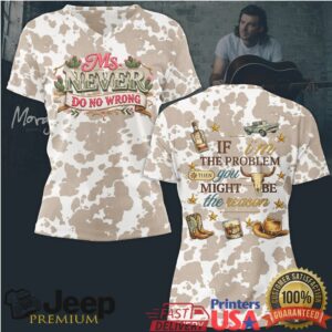 Ms. Never Do No Wrong Cow Print Western Graphic T Shirt & Hoodie Ms. Never Do No Wrong Cow Print Western Graphic T Shirt & Hoodie