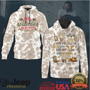 Ms. Never Do No Wrong Cow Print Western Graphic T Shirt & Hoodie