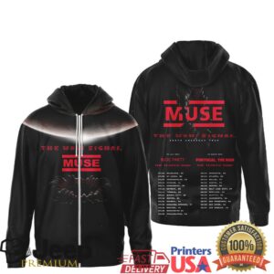 Muse The Wow Signal North American Tour T shirt and T Shirt