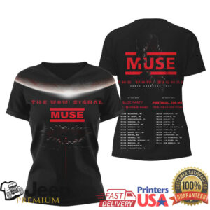 Muse The Wow Signal North American Tour T shirt and T Shirt
