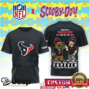 NFL Houston Texans x Scooby Doo Personalized Win Or Lose Fan T Shirt