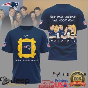 New England Patriots Friends TV Show The One Where We Root For Patriots Shirt New England Patriots Friends TV Show The One Where We Root For Patriots Shirt