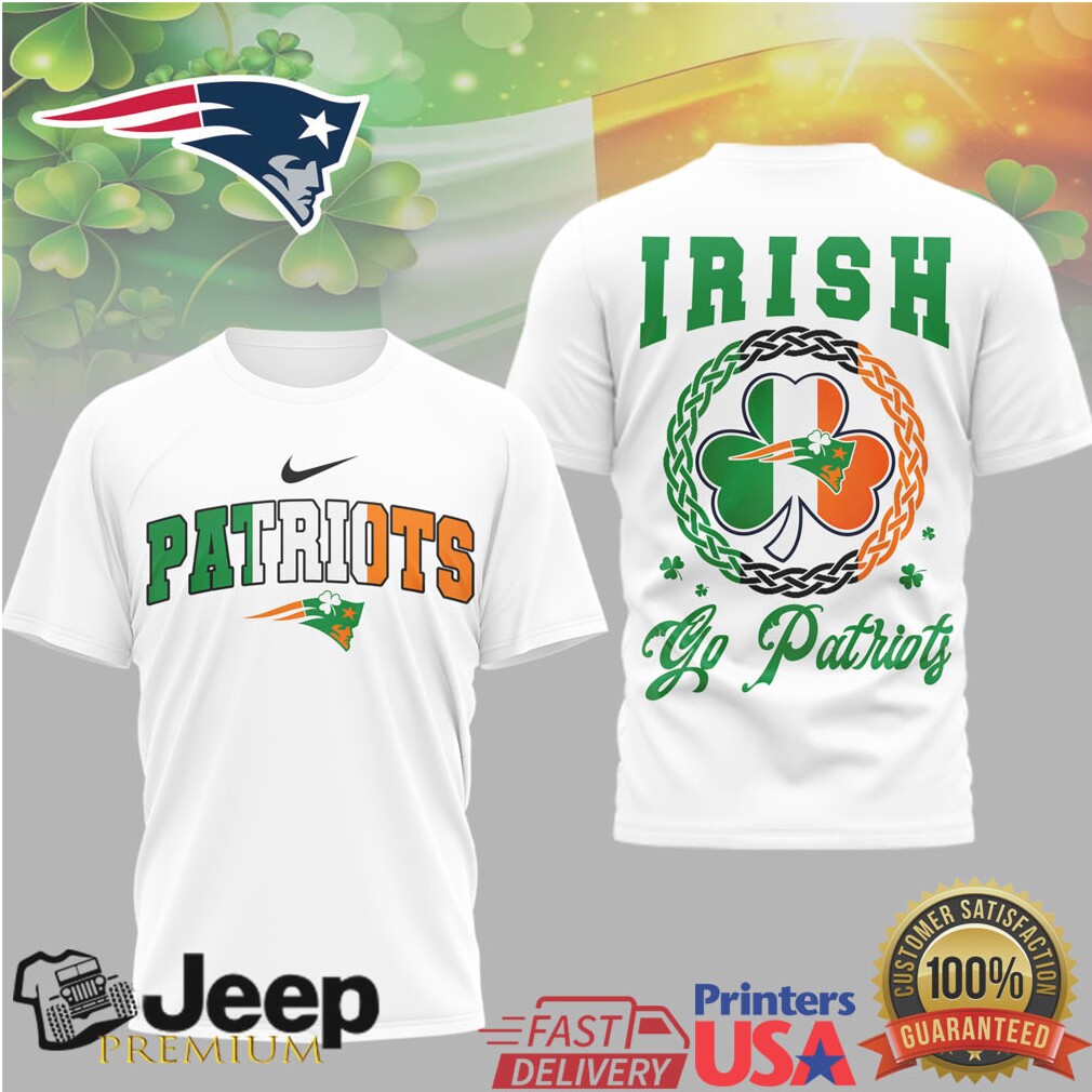New England Patriots Irish Lucky Shamrock St. Paddy’s Day Shirt New England Patriots Irish Lucky Shamrock St. Paddy’s Day Shirt