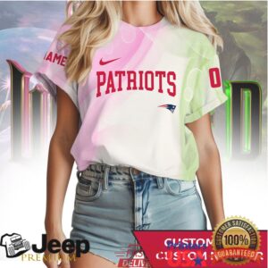 New England Patriots Wicked Movie Poster Style T Shirt Custom Name & Number New England Patriots Wicked Movie Poster Style T Shirt Custom Name & Number